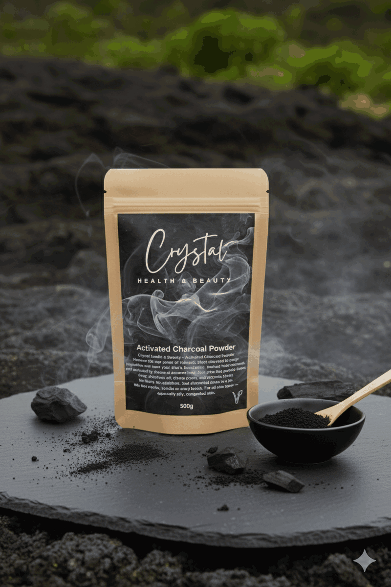 Activated Charcoal Powder from Crystal Health & Beauty