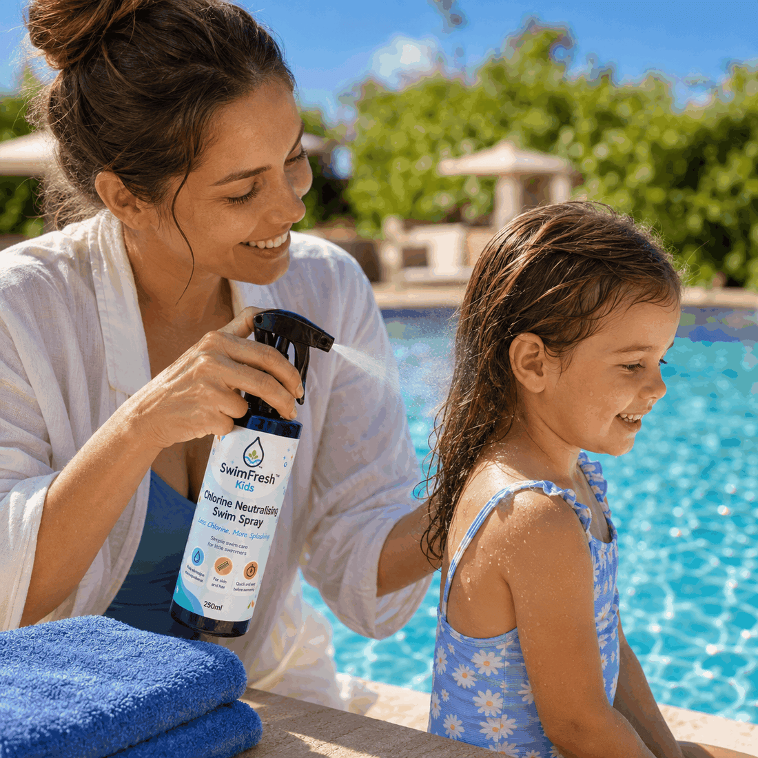 SwimFresh Kids Chlorine Neutralising Swim Spray