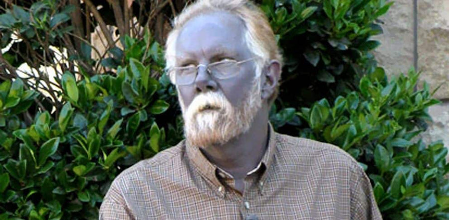 Blue Man: Misinformation About Colloidal Silver In Mainstream