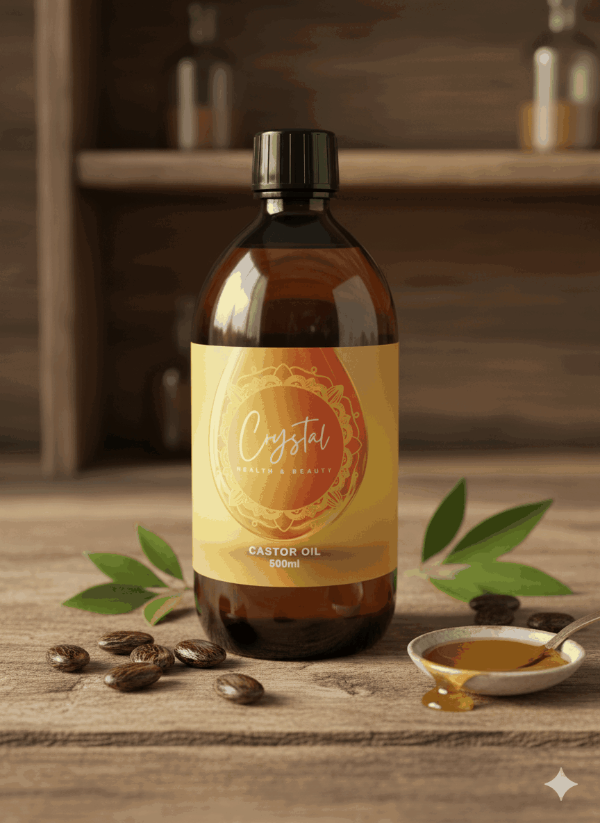 Castor Oil from Crystal Health & Beauty