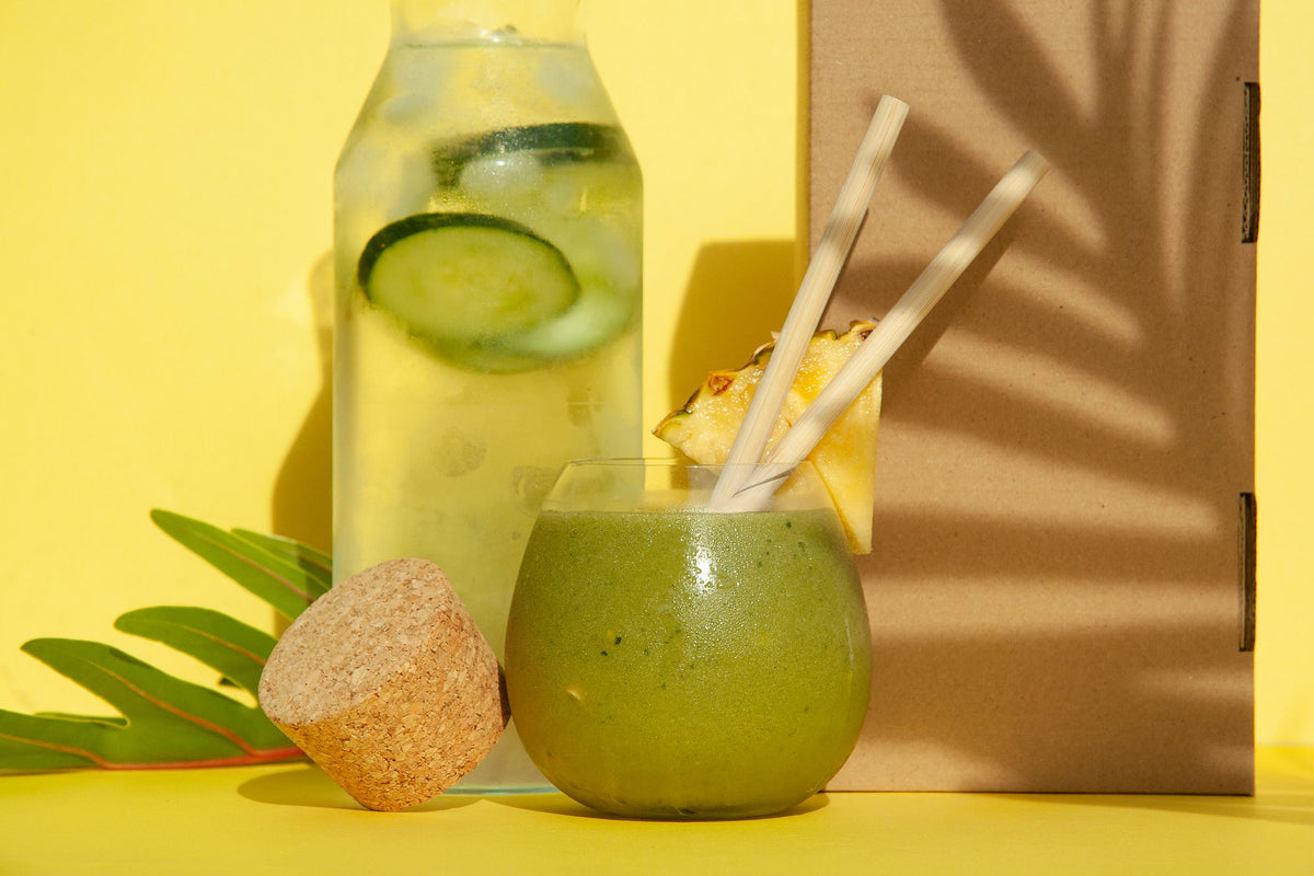 Pineapple, Cucumber, Lime & Mint Juice — serving inspiration