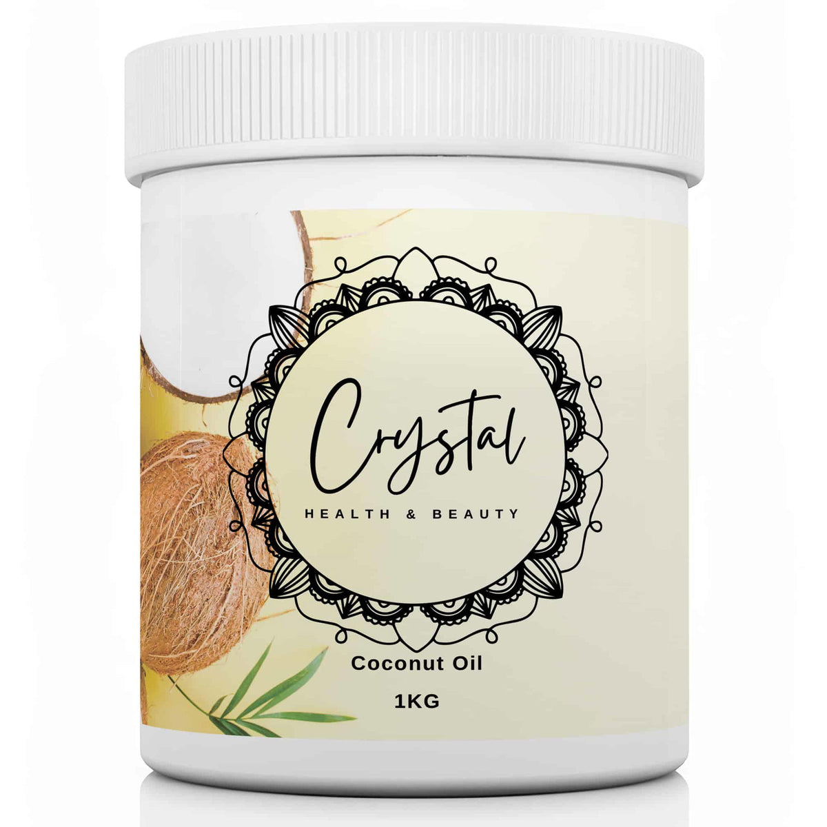 Crystal Health & Beauty organic extra virgin coconut oil 1kg pack