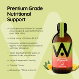 Liposomal Liquid Vitamin B Complex: Enhanced Absorption & Energy Support