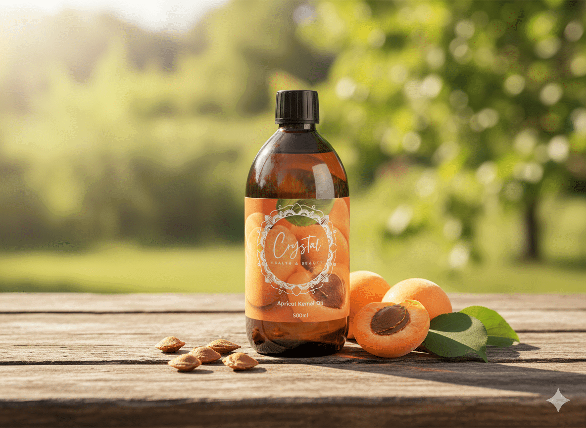 Apricot Kernel Oil from Crystal Health & Beauty