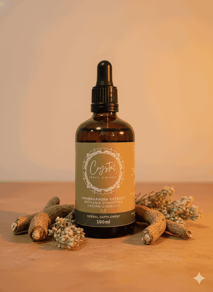 Ashwagandha Tincture from Crystal Health & Beauty