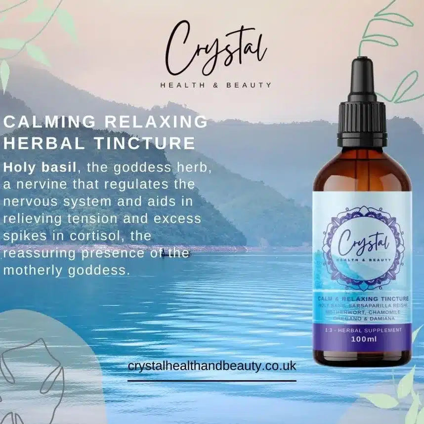 Calming Relaxing Herbal Tincture from Crystal Health & Beauty