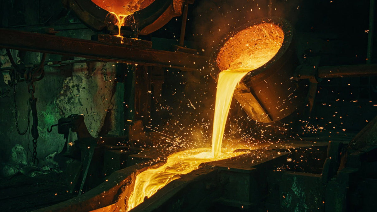 Molten gold