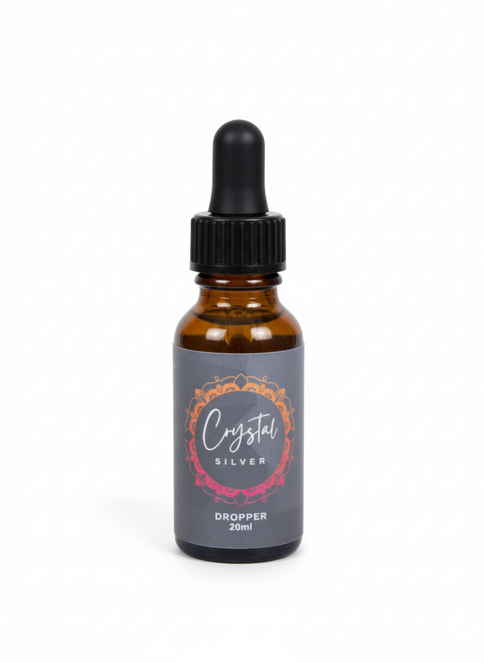 Colloidal Silver - 20ml Dropper from Crystal Health & Beauty