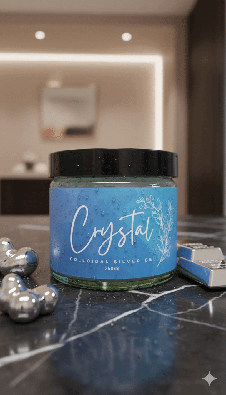 Colloidal Silver Gel from Crystal Health & Beauty