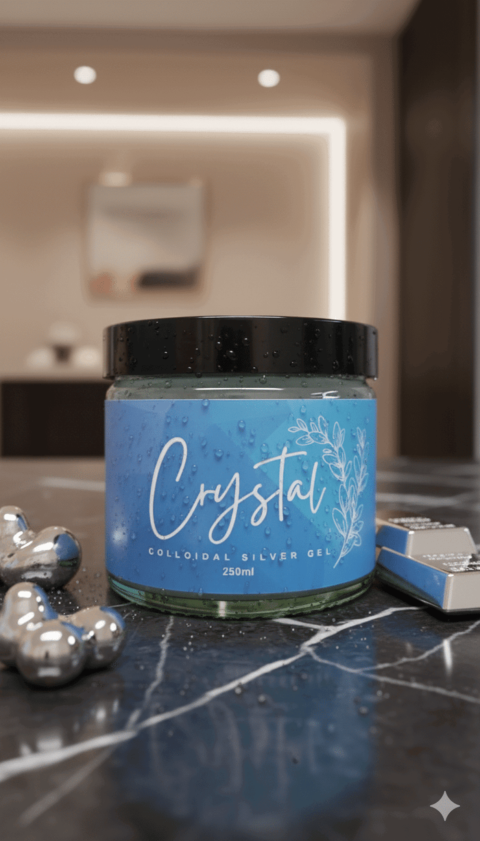 Colloidal Silver Gel from Crystal Health & Beauty