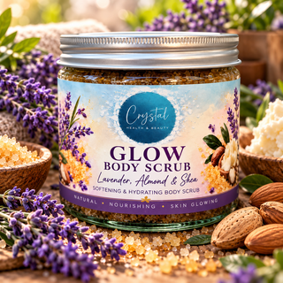 Glow Body Scrub – Lavender & Shea