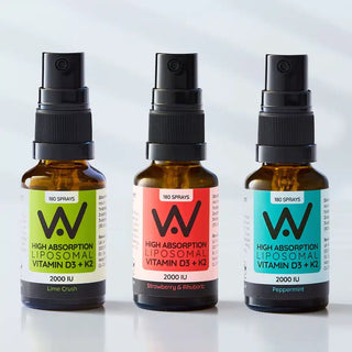 2000IU Vitamin D3 + 100mcg Vitamin K2 - Liposomal Spray