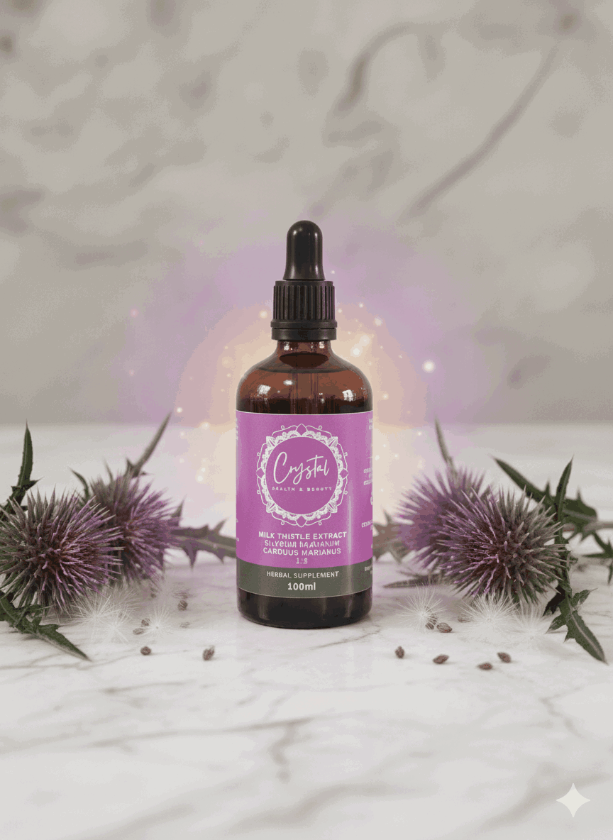Milk Thistle Tincture from Crystal Health & Beauty