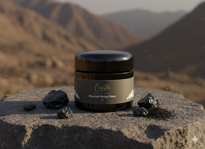 Mountain Shilajit Resin 40G from Crystal Health & Beauty