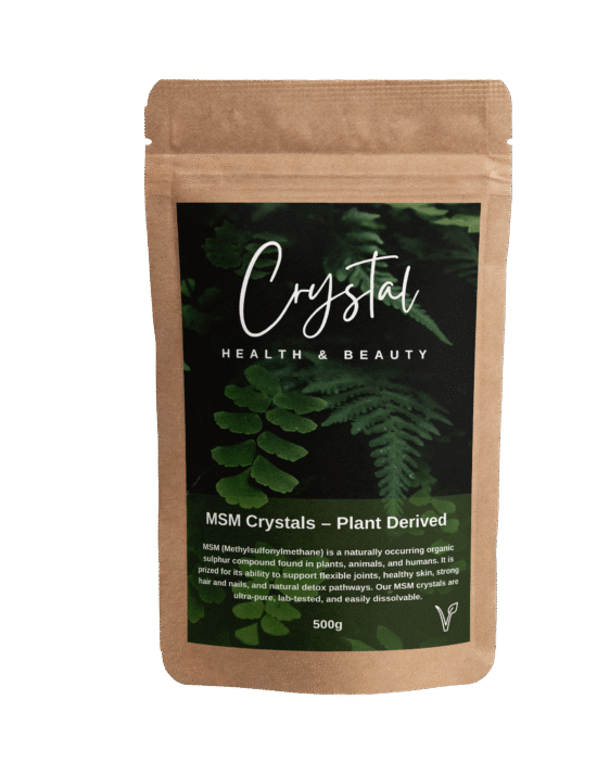 MSM Crystals - Plant Derived - 100% Pure