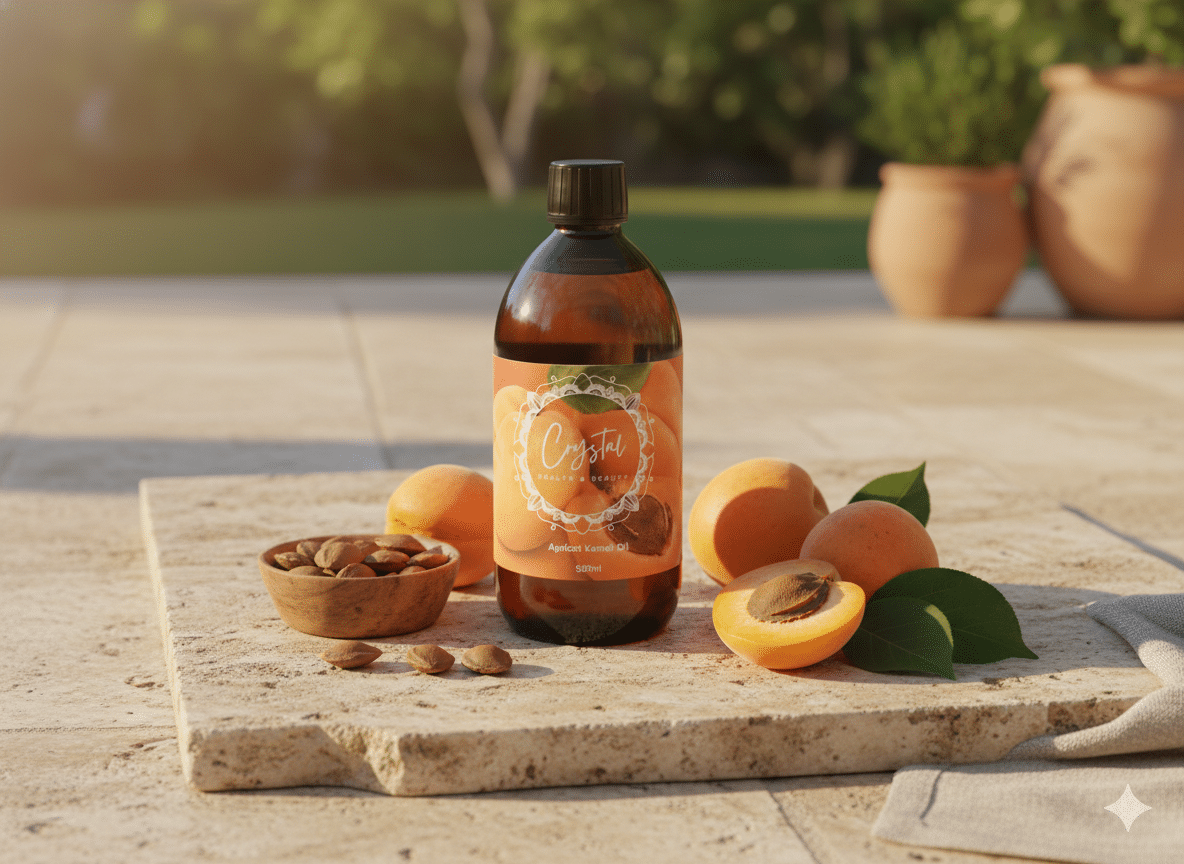 Apricot Kernel Oil from Crystal Health & Beauty