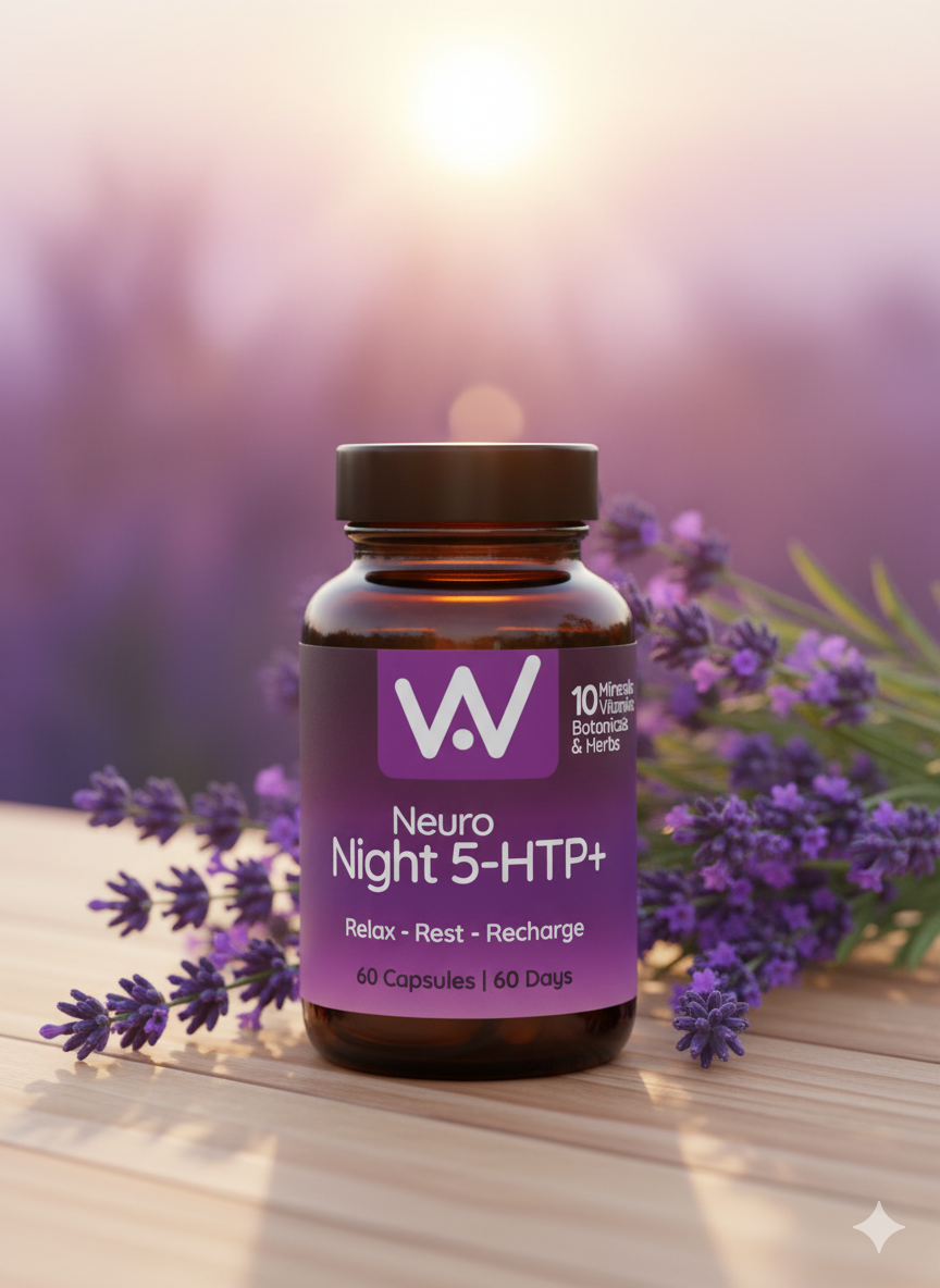 Neuro Night 5-HTP+ 9 Ingredients – 60 Capsules