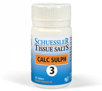 Schuessler Tissue Salts – CALC SULPH, NO. 3 | BLOOD CLEANSER