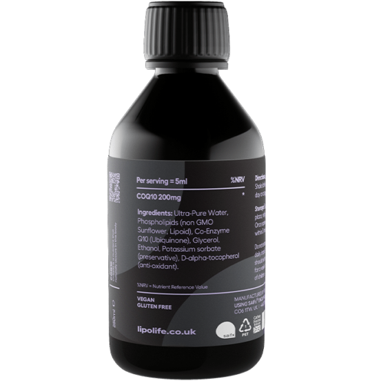 Liposomal CoQ10 200mg: Vegan-Friendly, Enhanced Absorption for Energy & Heart Health - Image 2