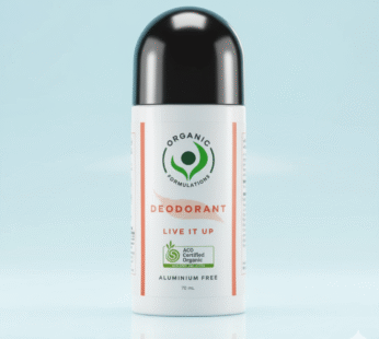 Organic Formulations Live It Up Deodorant 70ml