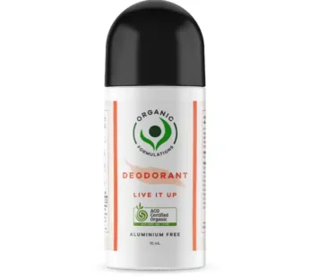 Organic Formulations Live It Up Deodorant 70ml