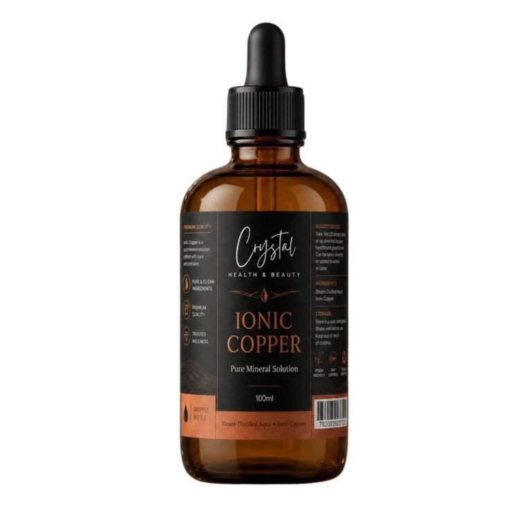 Ionic Copper – 100ml Liquid Supplement | Bioavailable Trace Mineral