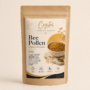 Organic bee pollen granules 500g in a Crystal Health kraft pouch