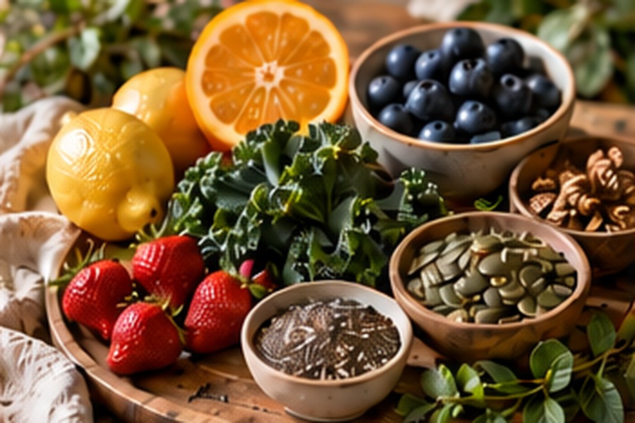 Natural whole-food sources of vitamins