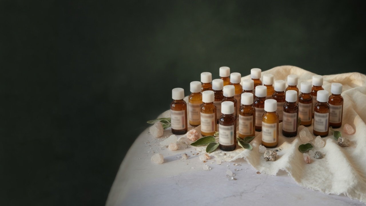 Crystal Schuessler tissue salts